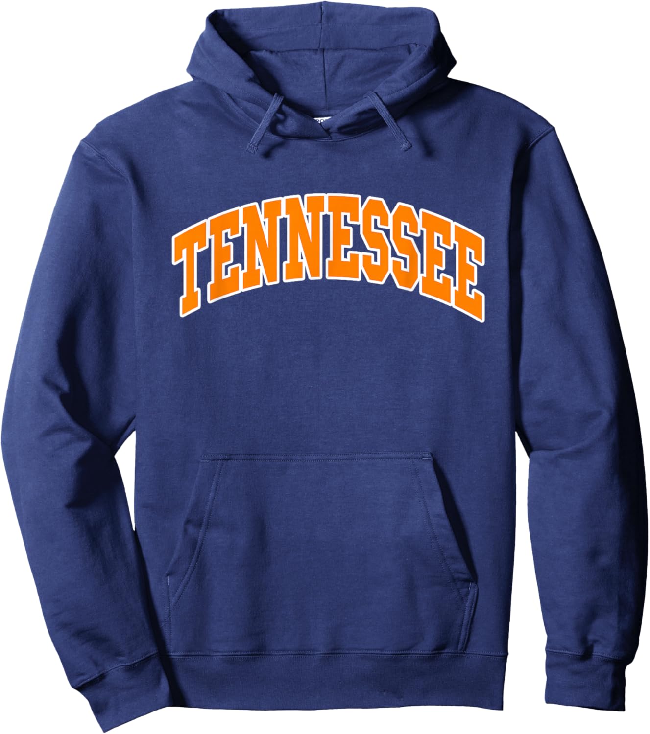 Graphic Crew Inc. TENNESSEE - Throwback Design - Classic , Small, Black Hoodie - Hoodie | Navy