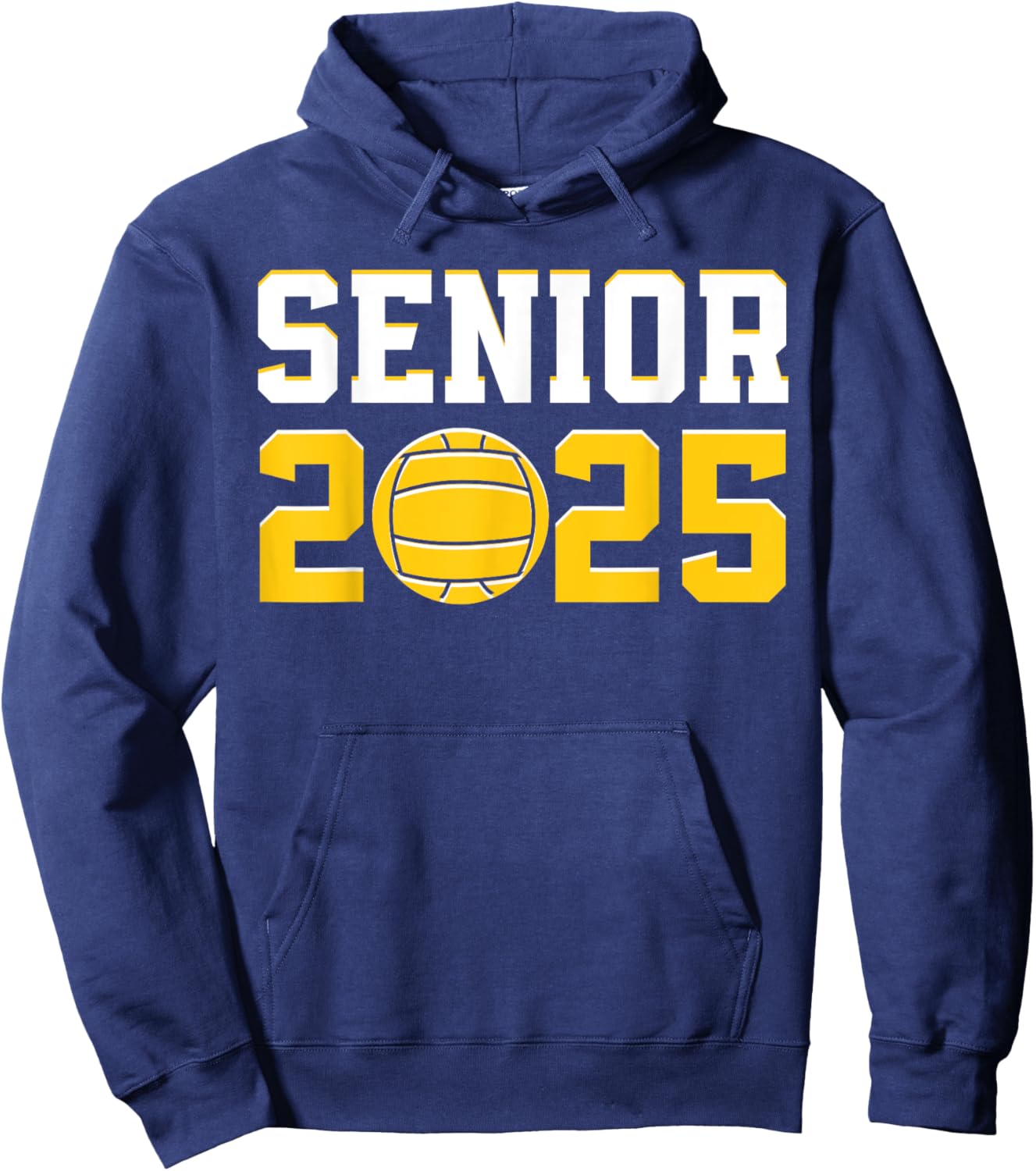 Class of 2025 Graduation Waterpolo Senior 2023 Water Polo Hoodie - Hoodie | Navy