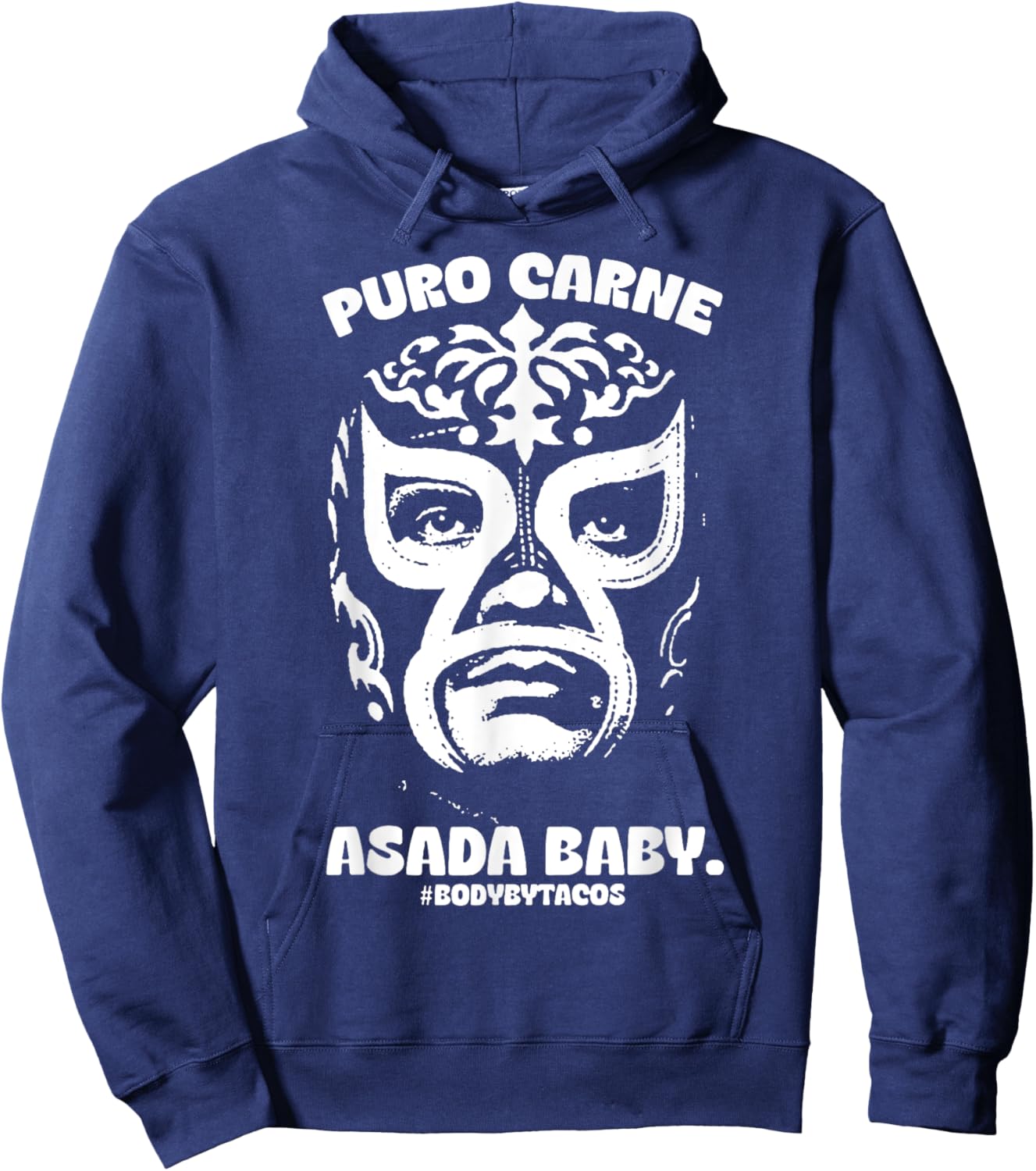Puro Carne Asada Baby Hoodie - Hoodie | Navy