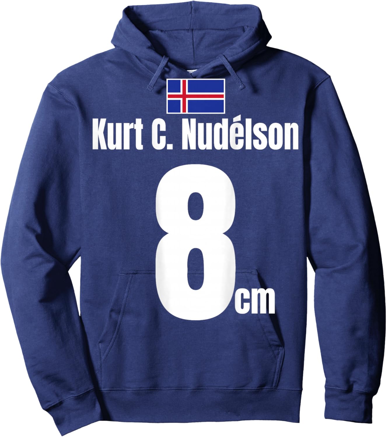 Kurt C. Nudelson Nr.8 cm Lustig Island Mallorca Party Hoodie - Hoodie | Navy