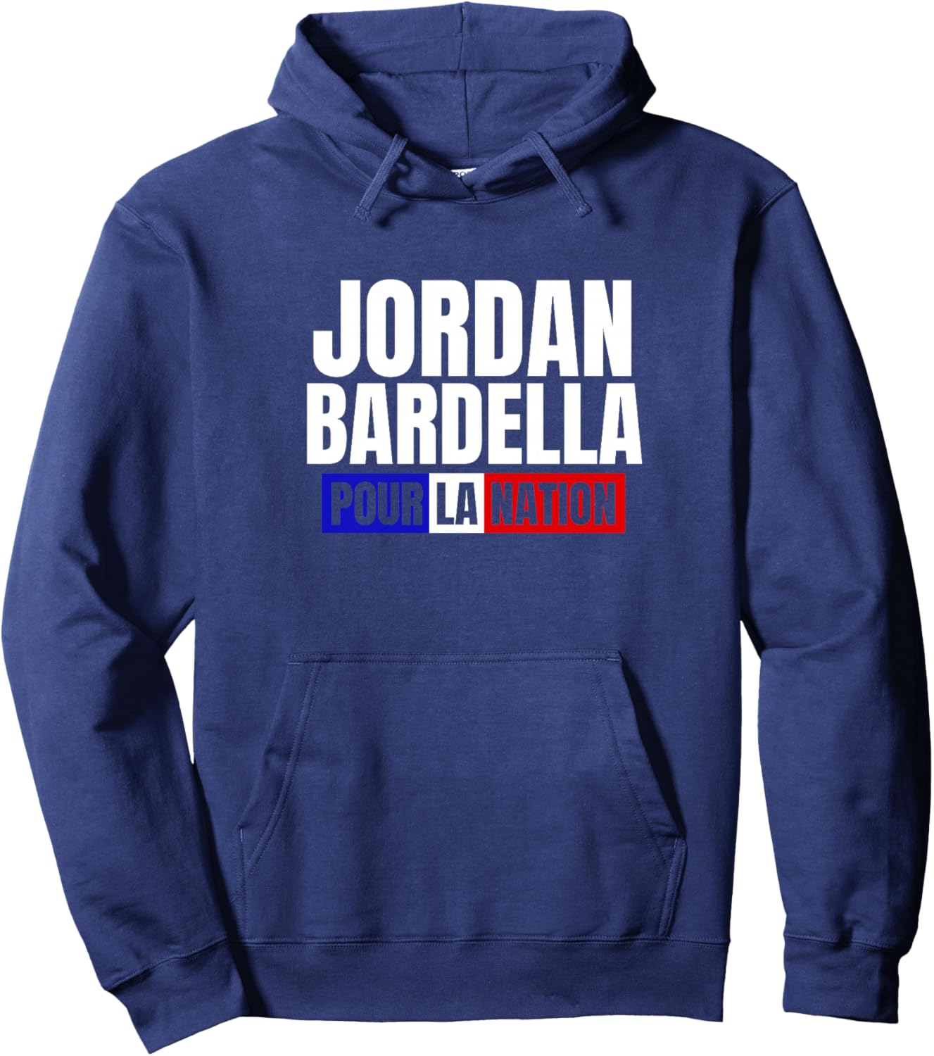 Bardella président Jordan Bardella 2027 élections France Haut de Gamme Hoodie - Hoodie | Navy