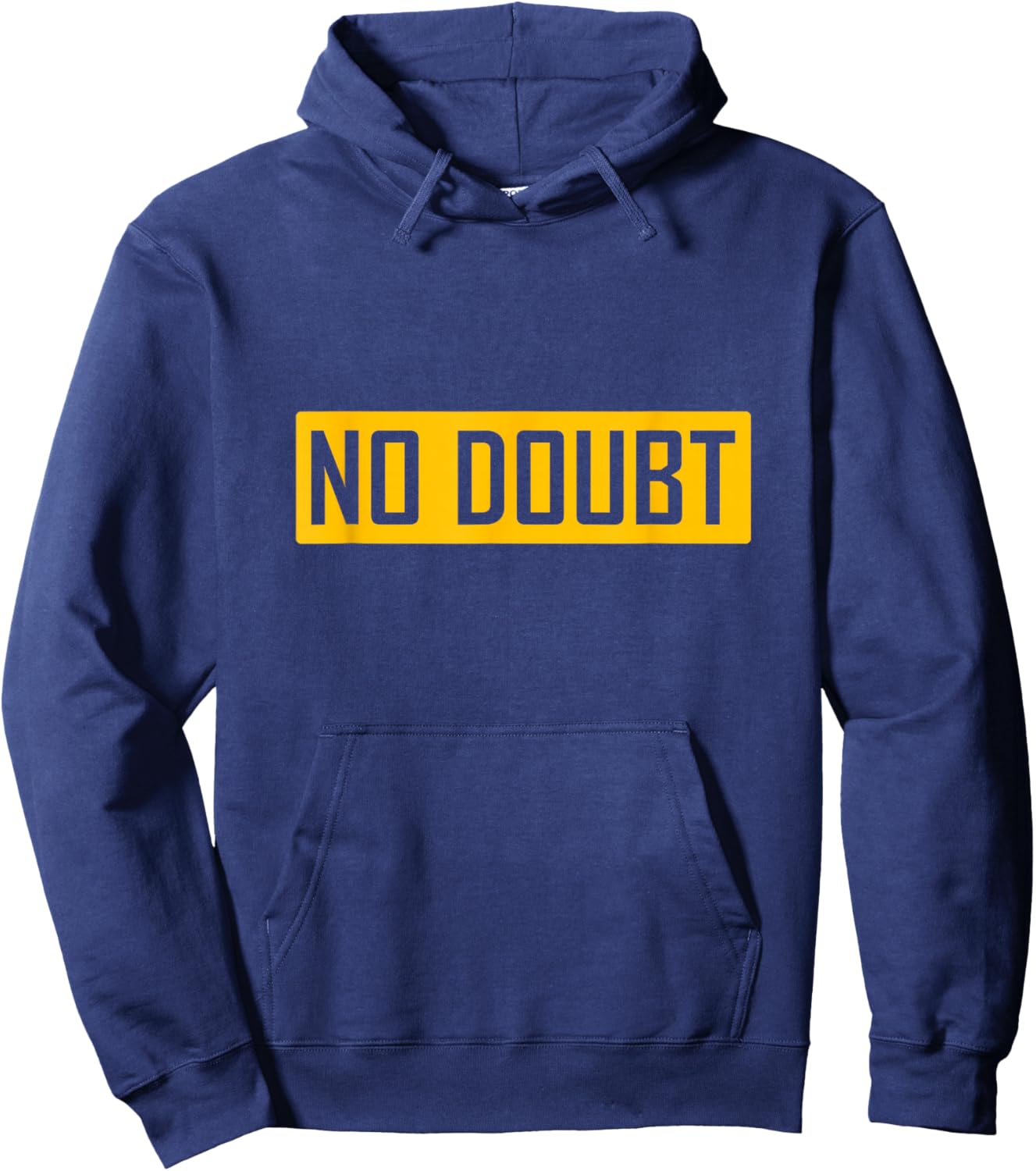 No-Doubt Meme Apparel and Funny Zoomer Teen Gift Hoodie - Hoodie | Navy