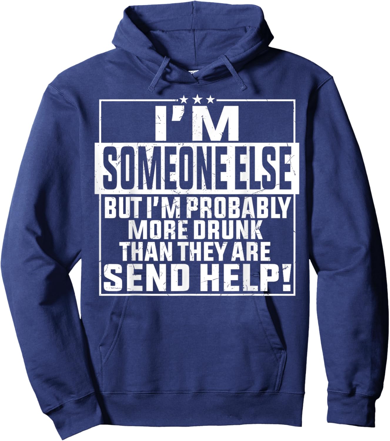 If Found Drunk Please Return To Friend I'm The Friend Funny Hoodie - Hoodie | Navy