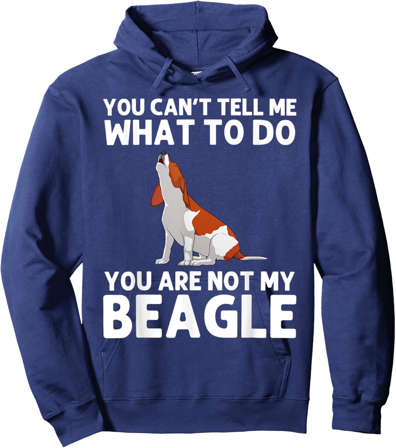 Funny Beagle Design Women Hound Beagle Dog Lovers Hoodie - Hoodie | Navy