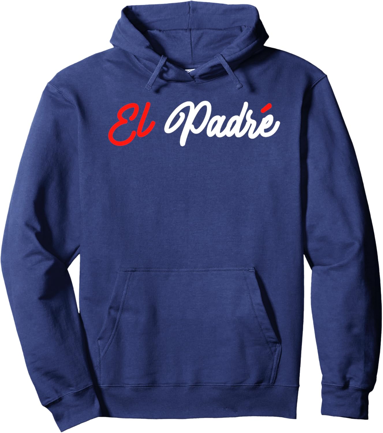 Homme El Padre Papa Humour Fête des Pères Famille Homme Cadeau Haut de Gamme Hoodie - Hoodie | Navy
