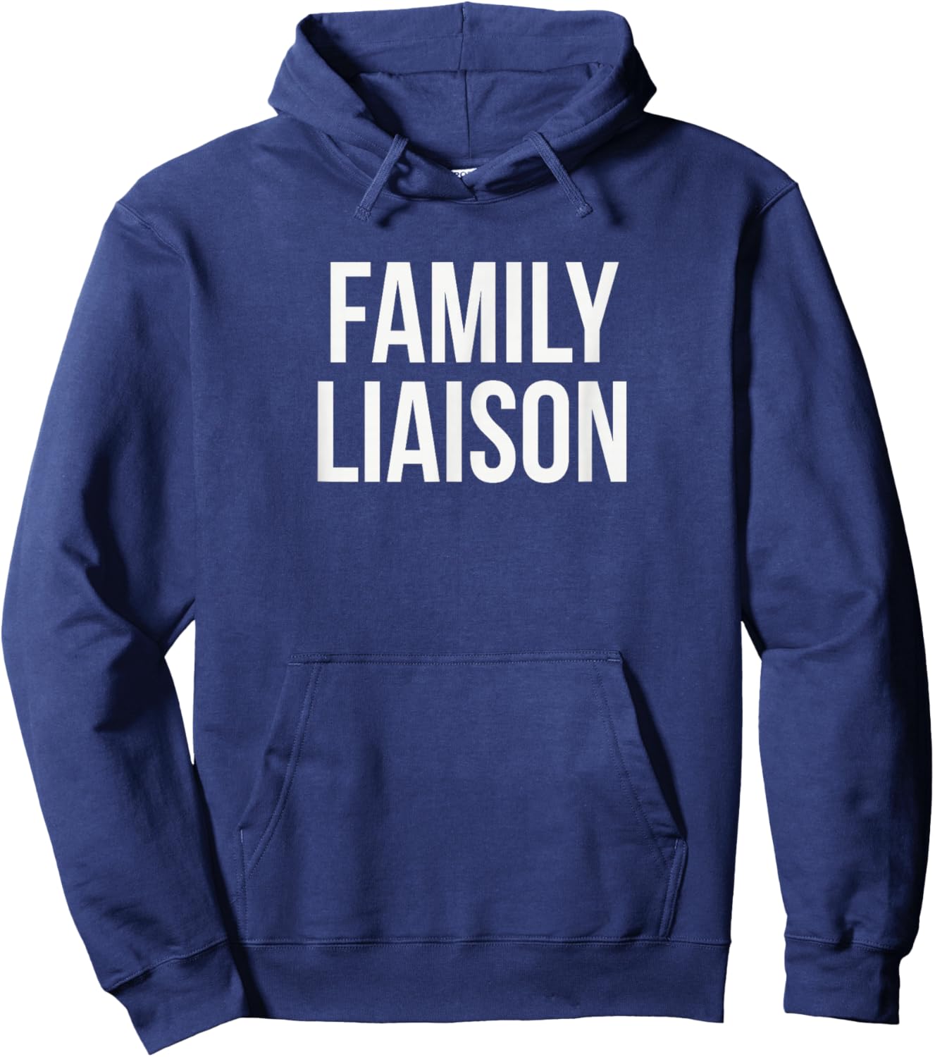 Family Liaison Appreciation Day and Week for Work Thank You Hoodie - Hoodie | Navy