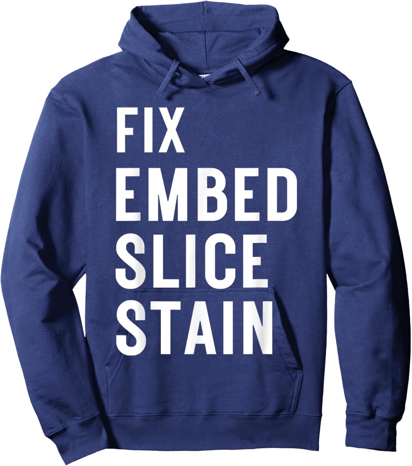 Fix Embed Slice Histotech Histotechnician Lab Technician Hoodie - Hoodie | Navy