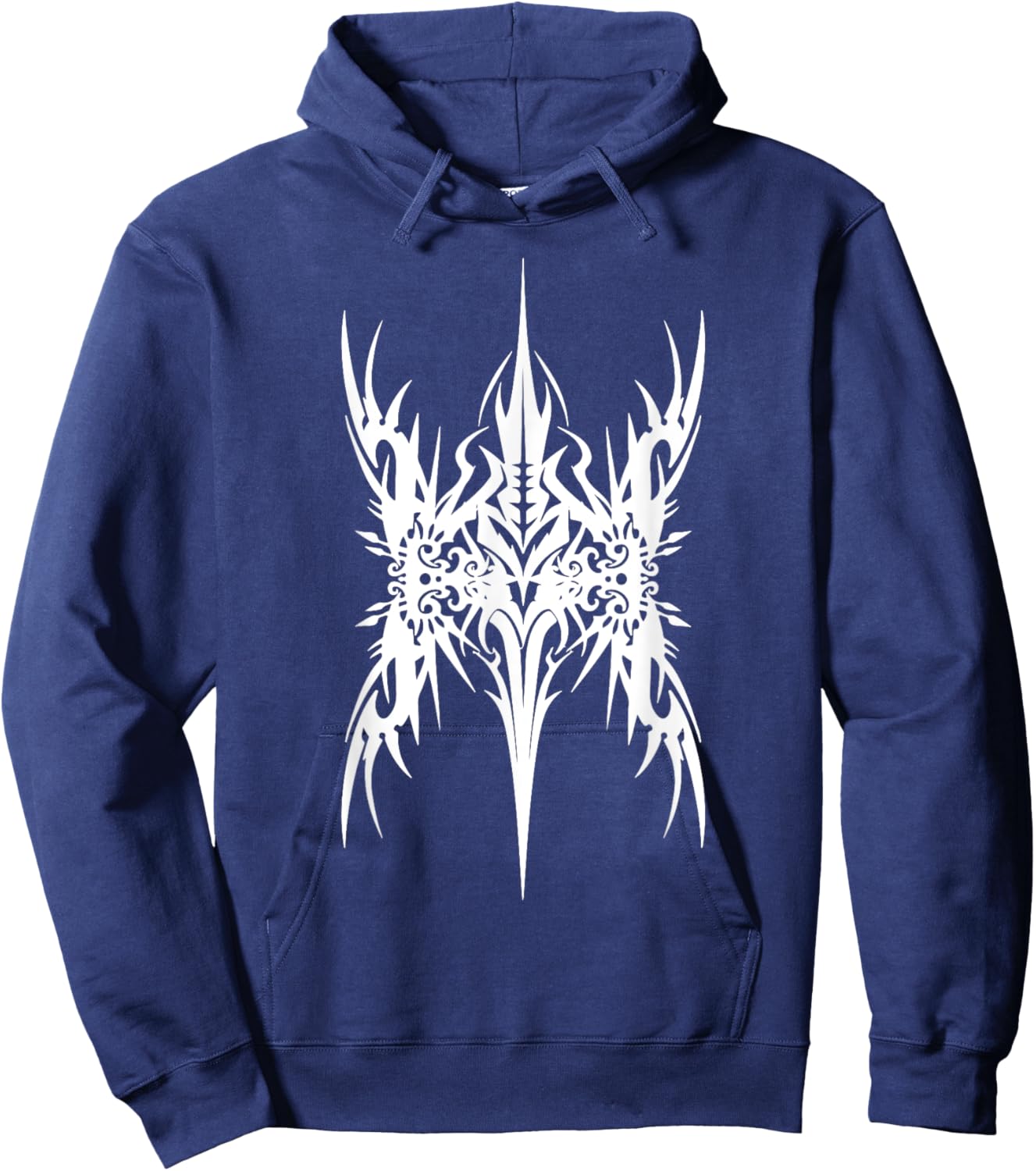 Futuristic Sigil Butteryfly Cyber Tattoo Cybersigilism Fans Hoodie - Hoodie | Navy