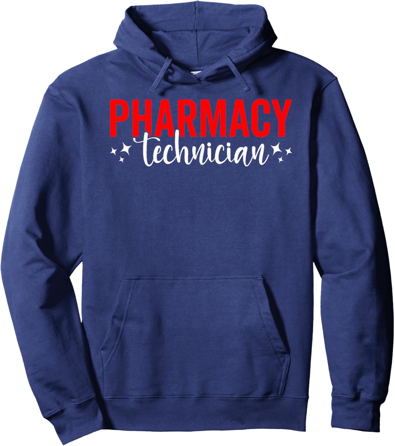 Vintage Pharmacy Technician Pharmacist Student Hoodie - Hoodie | Navy