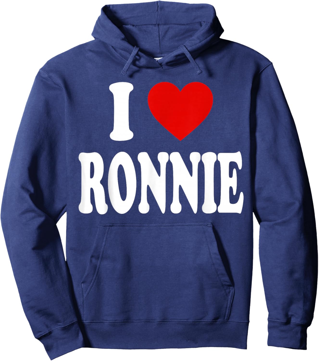 I Heart Love Ronnie Hoodie - Hoodie | Navy