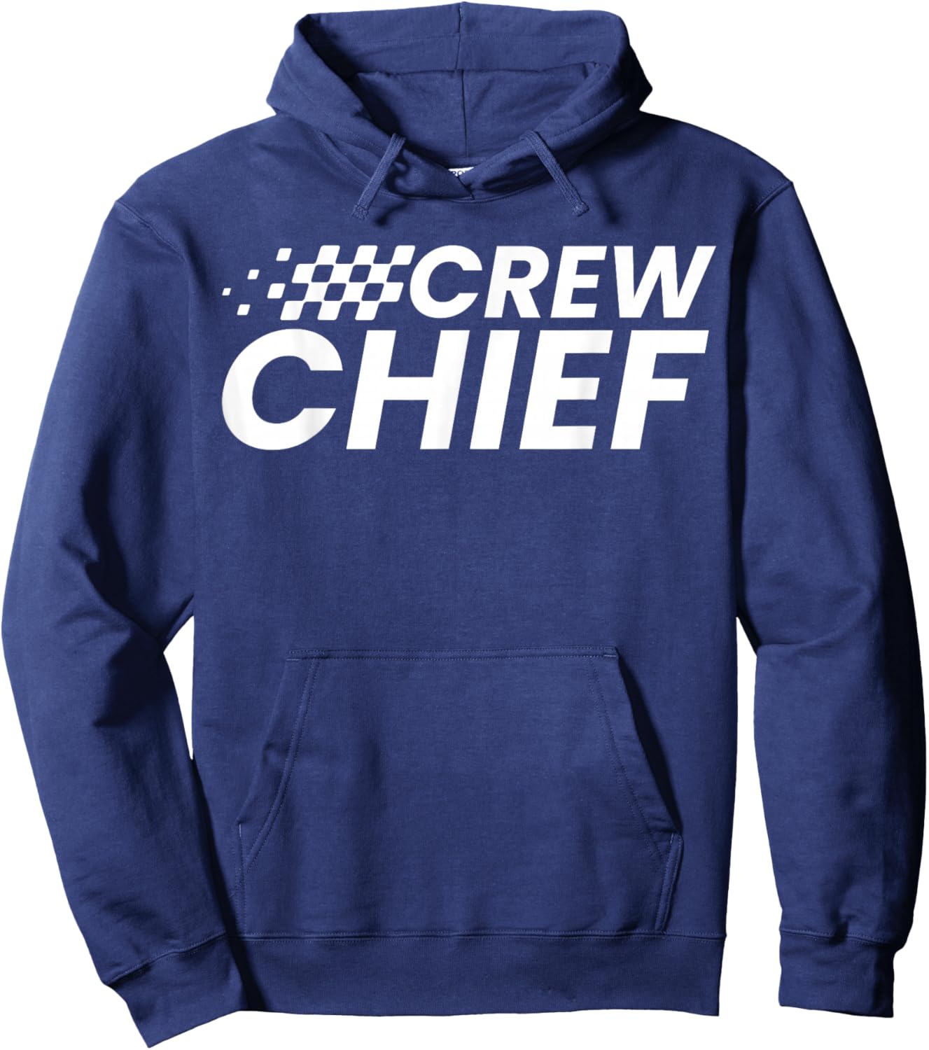Crew Chief Pit Crew Racing Team Racer Car Hoodie - Hoodie | Navy