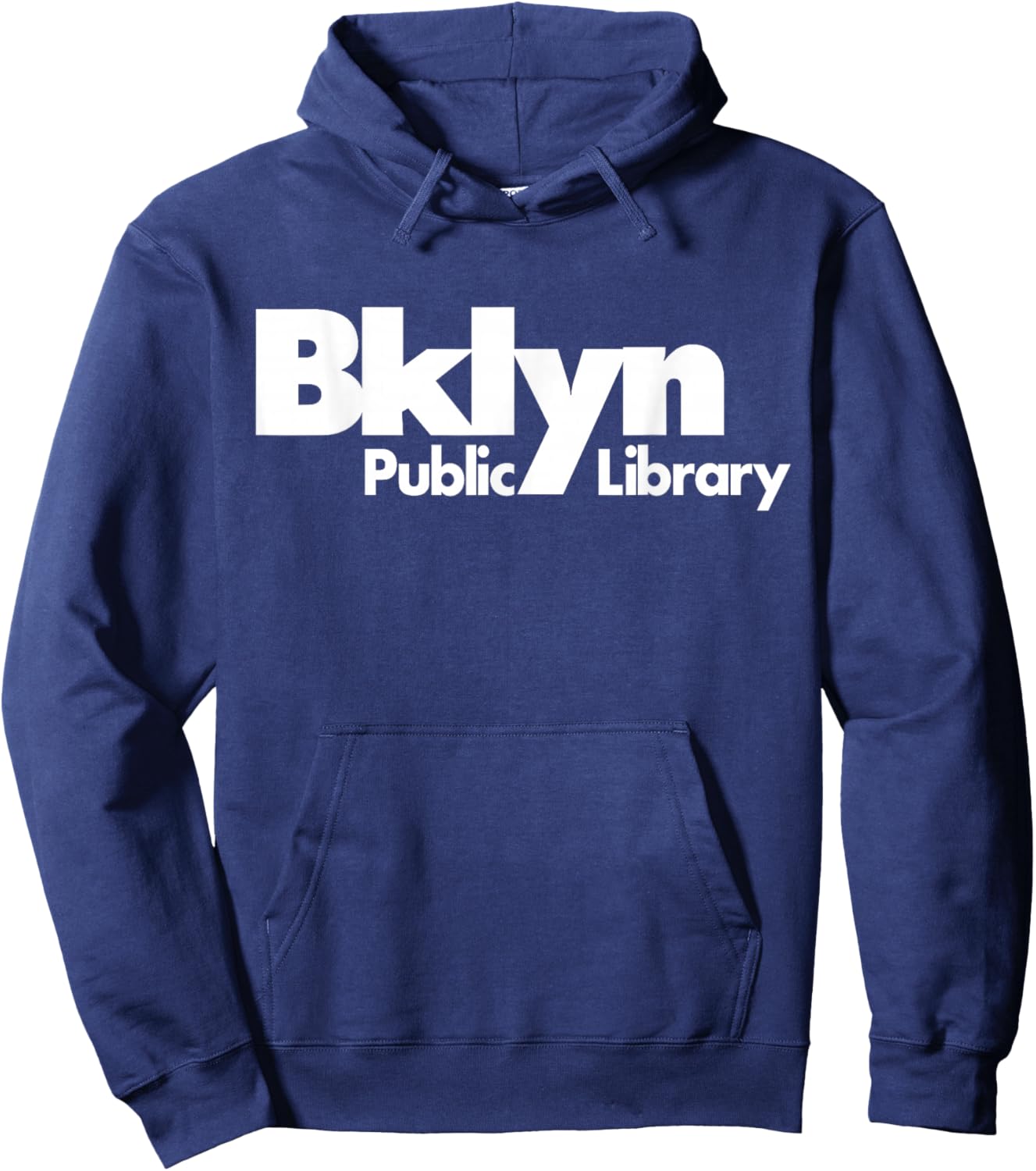 Brooklyn Public Library NY New York Neighborhood Book Lover Hoodie - Hoodie | Navy