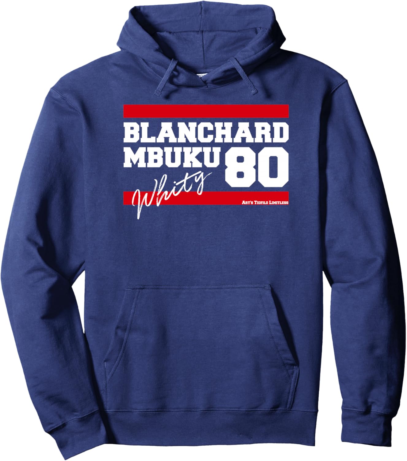 Blanchard MBUKU/WHITY 80 Haut de Gamme Hoodie - Hoodie | Navy