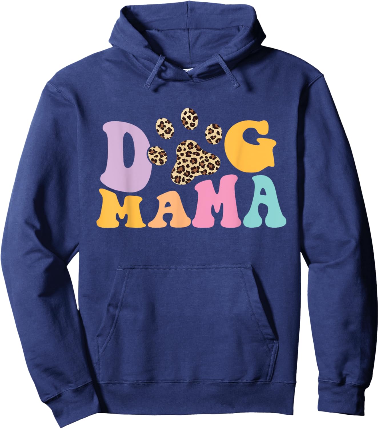 Dog Mama - Dog Owner Dog Mom Dog Lover Hoodie - Hoodie | Navy