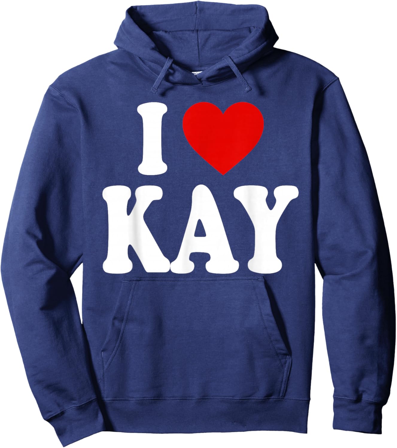 I Heart Love Kay Hoodie - Hoodie | Navy