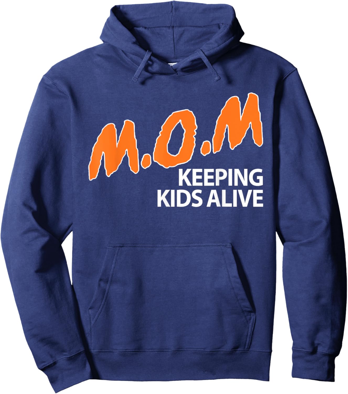 Mom Keeping Kids Alive Funny Saying Quote Women Hoodie - Hoodie | Navy