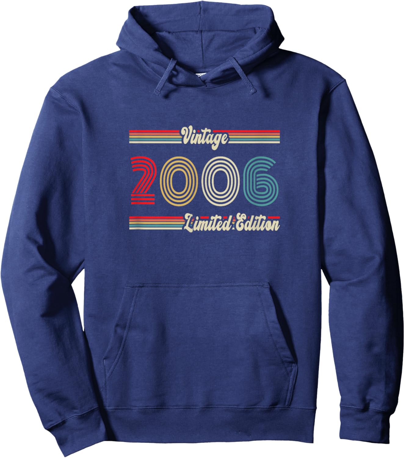 Vintage 2006 Limited Edition Classic Original Men Women Hoodie - Hoodie | Navy