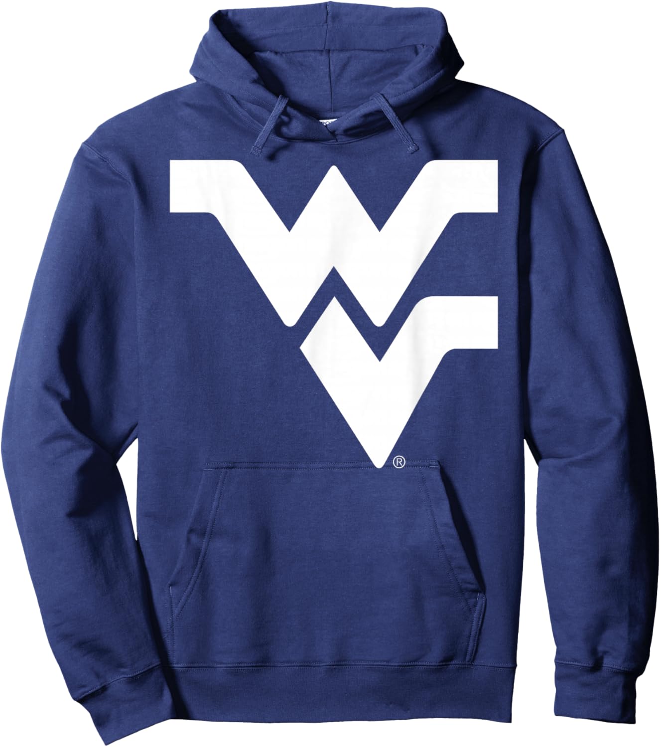 West Virginia Mountaineers Two Tone Black Hoodie - Hoodie | Navy
