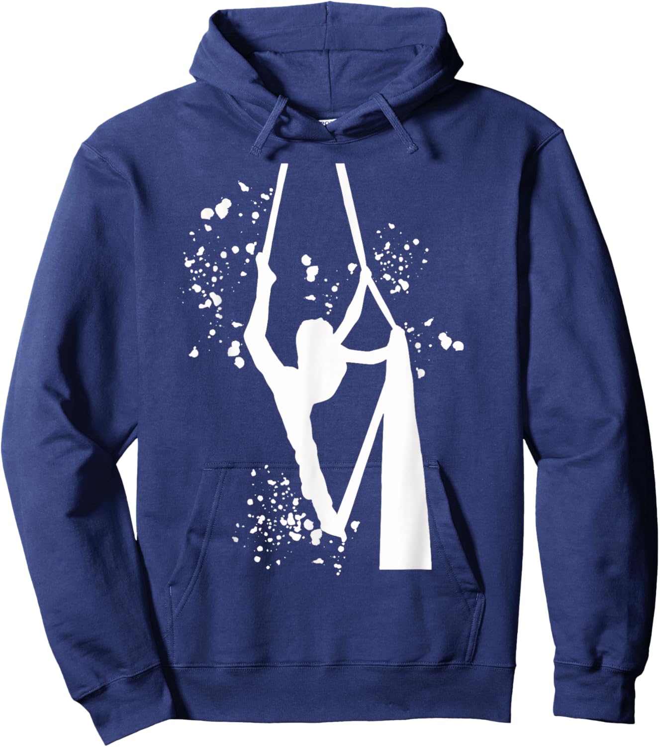 Aerialist Colorsplash Aerial Yoga Kids Aerial Silk Hoodie - Hoodie | Navy