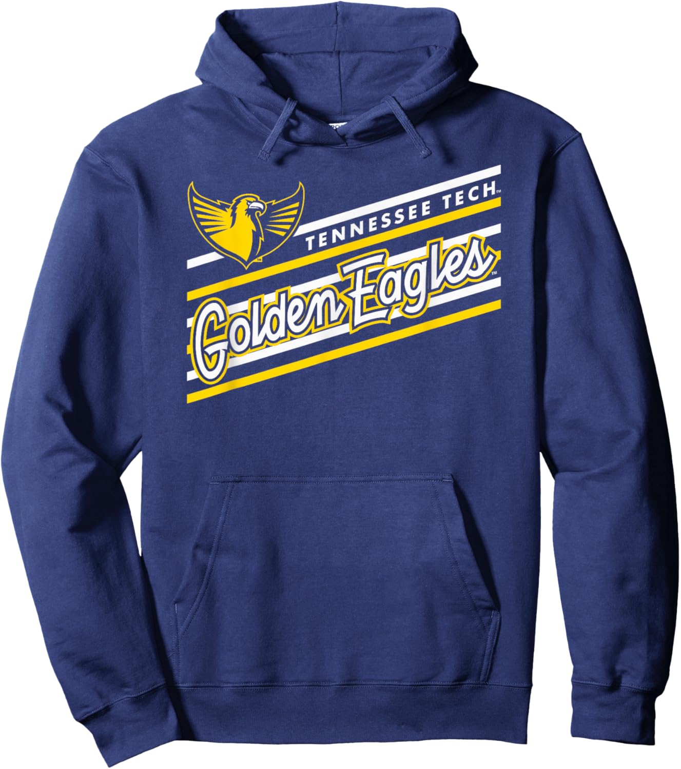 Tennessee Tech Golden Eagles Retro Performer Purple Hoodie - Hoodie | Navy