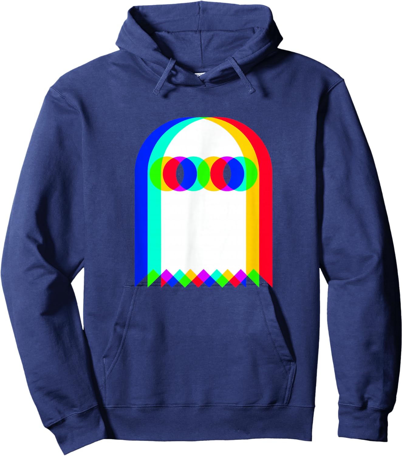 RGB fantôme, Icône Pop, Video Gamer, RVB coloré, 80's, rétro Hoodie - Hoodie | Navy