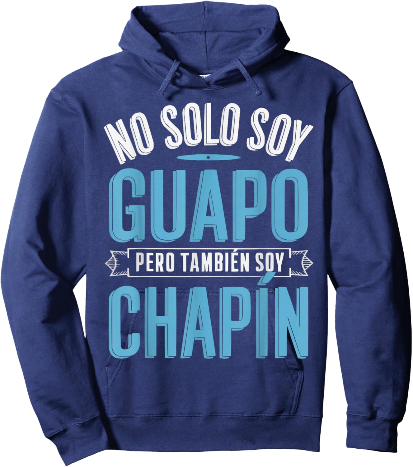 Chapina Guatamela Flag Roots Heritage Guatemalan Hoodie - Hoodie | Navy