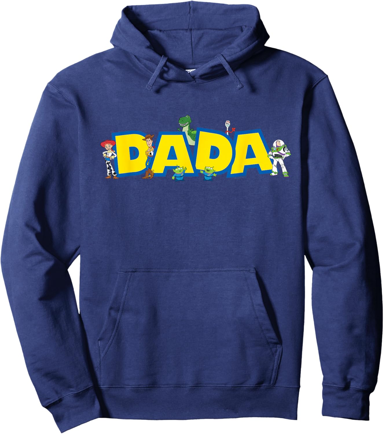 Disney & Pixar's Toy Story Dada Birthday Family Disney Trip Hoodie - Hoodie | Navy