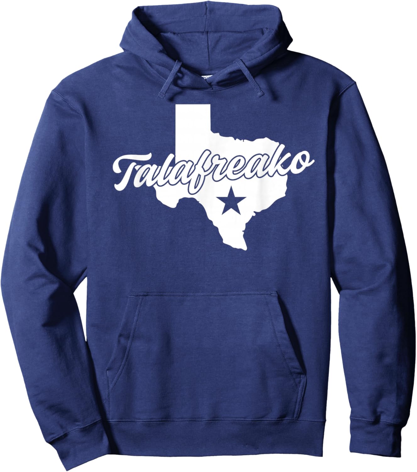 Talafreako Texas Map Talarico 2026 US Senate TX State USA Hoodie - Hoodie | Navy