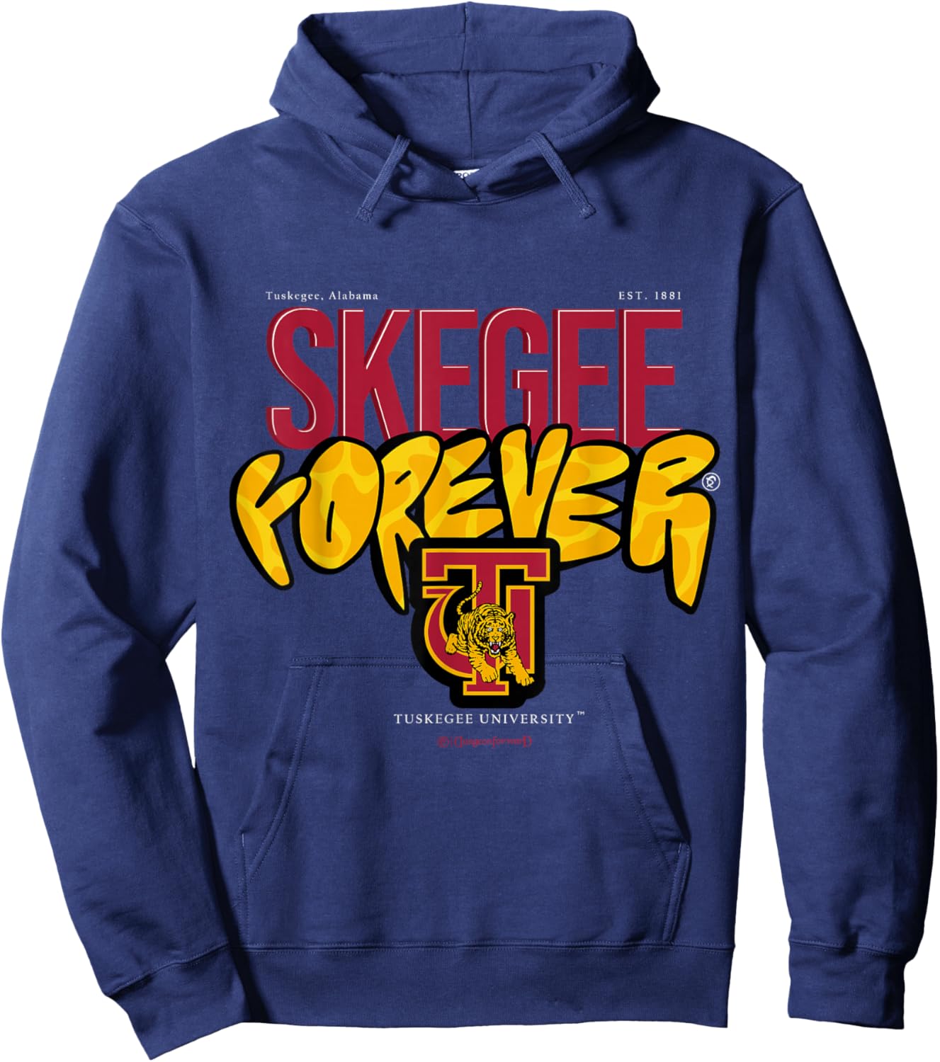The Yard Essentials - Tuskegee University - Skegee Forever Hoodie - Hoodie | Navy