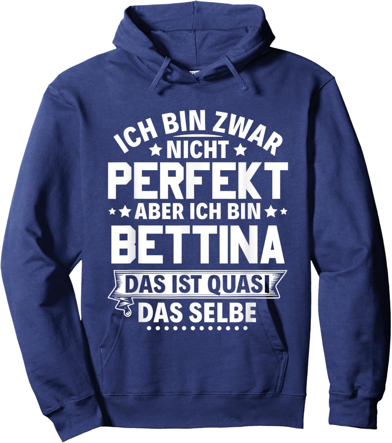 Name Beste Bettina Hoodie - Hoodie | Navy