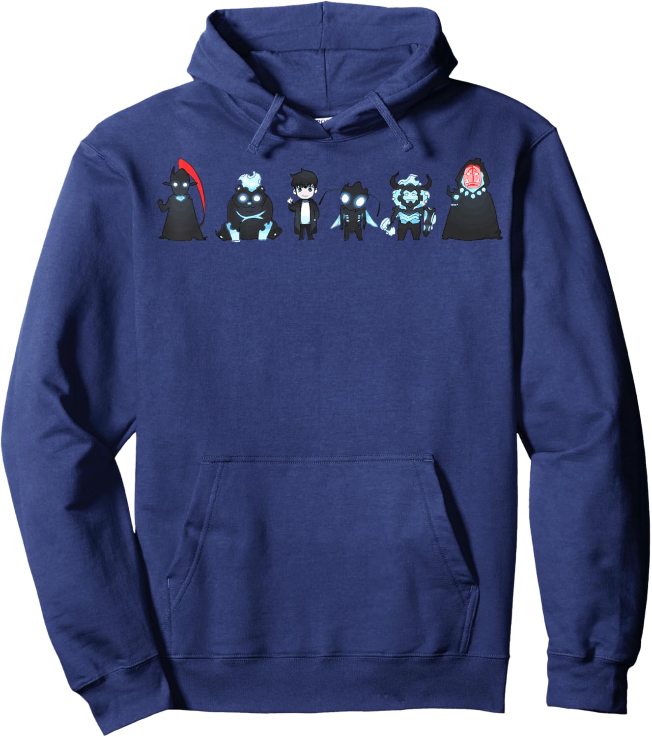 Igris Tank Jinwoo Beru Iron Tusk Shadow Monarch Hoodie - Hoodie | Navy