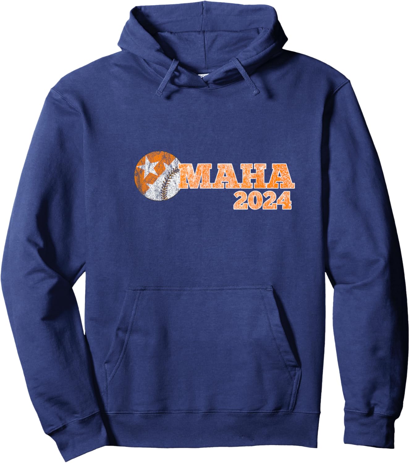 Fan of Tennessee In Baseball Going To Omaha Hoodie - Hoodie | Navy