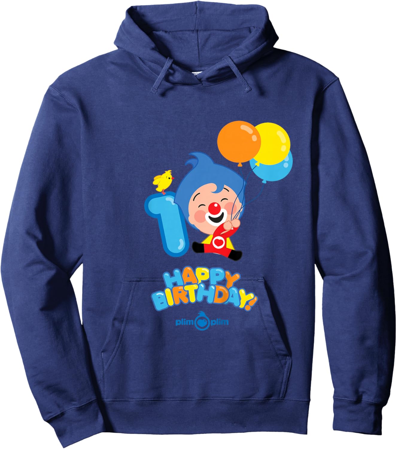 Plim Plim The Kindness Hero - Happy Birthday Hoodie - Hoodie | Navy