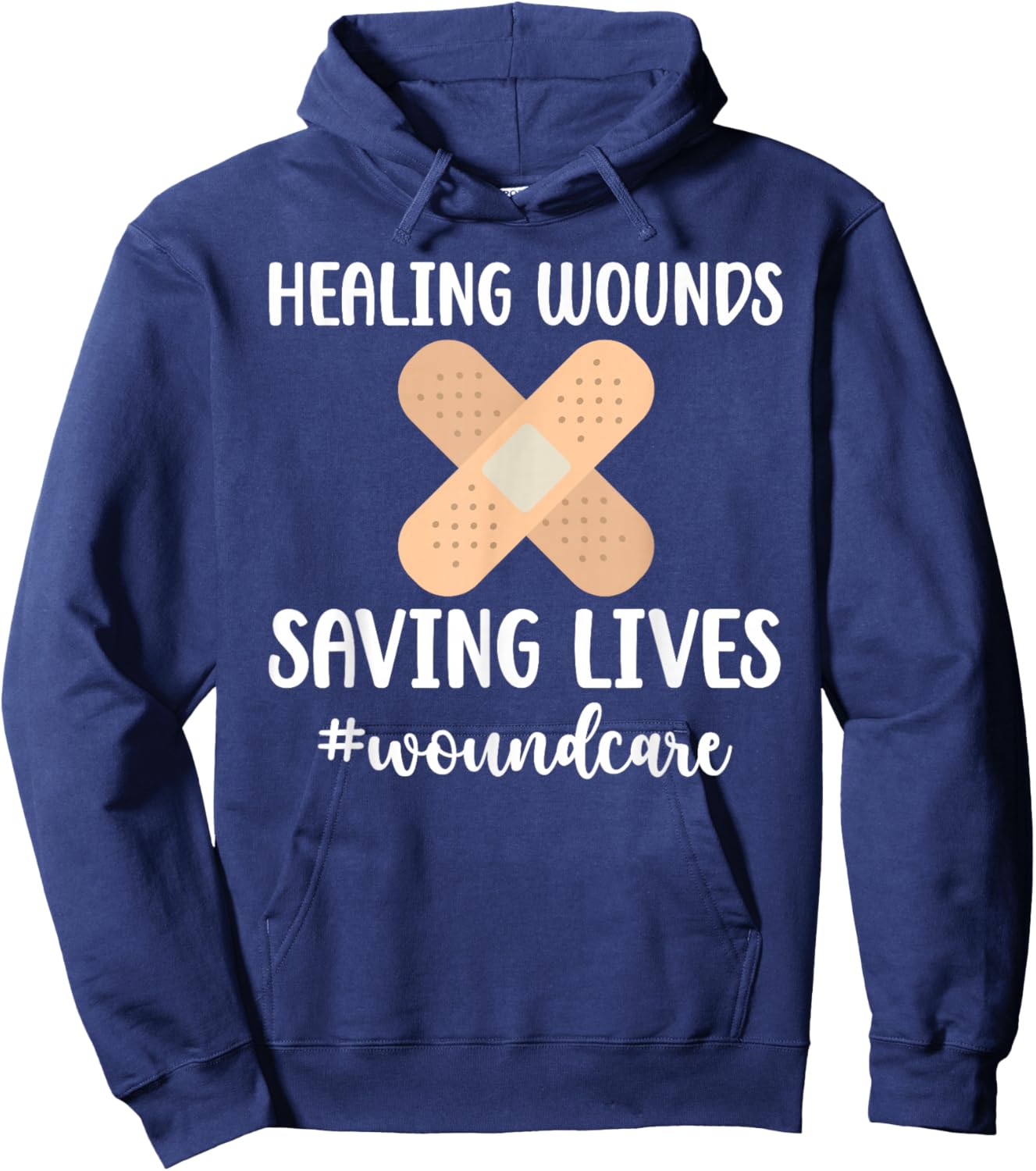 Saving Lives Wound Care Nurse Wound Nurse Wound Care Nursing Hoodie - Hoodie | Navy
