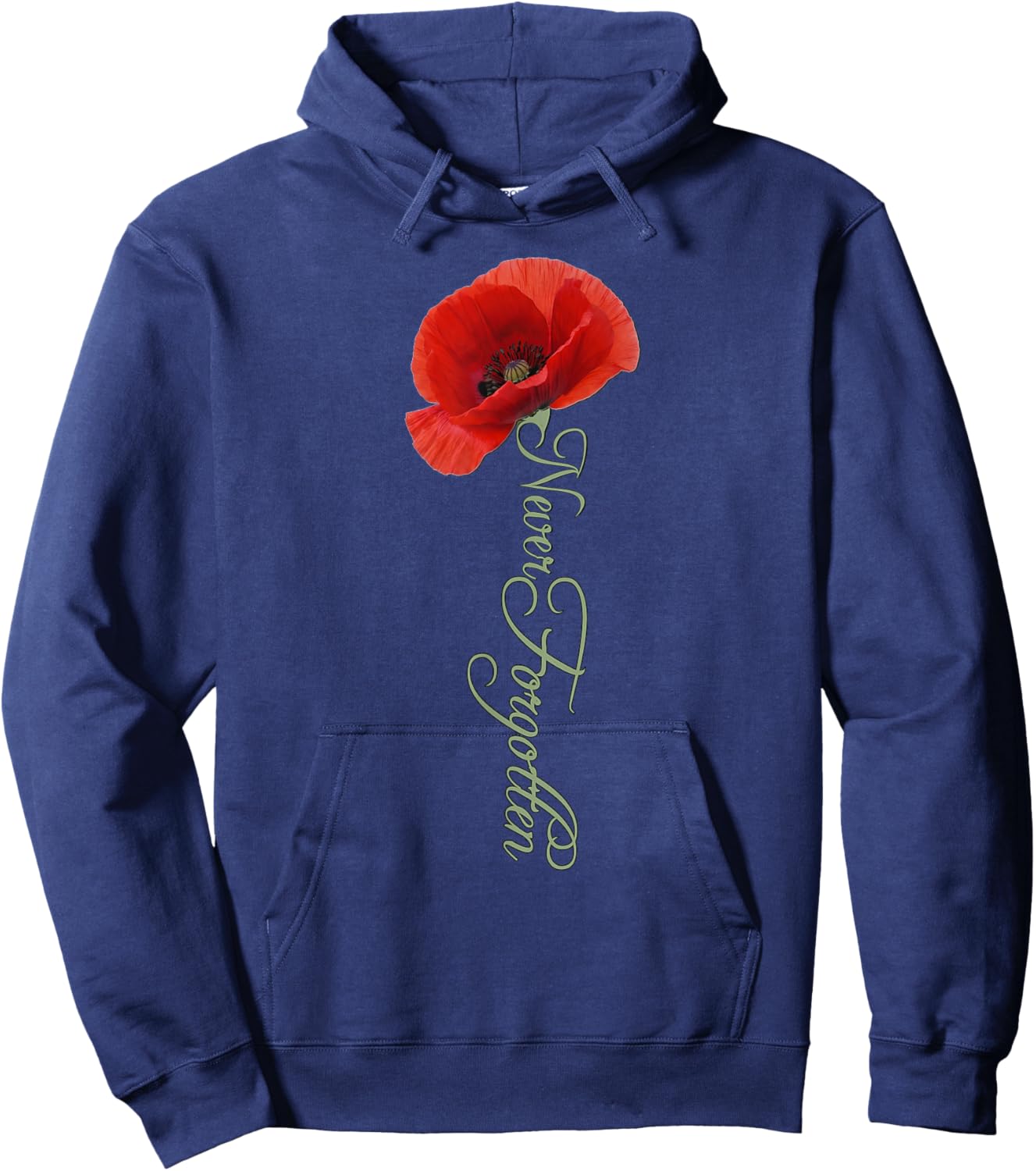 Mémorial en l'honneur de Coquelicot Hoodie - Hoodie | Navy