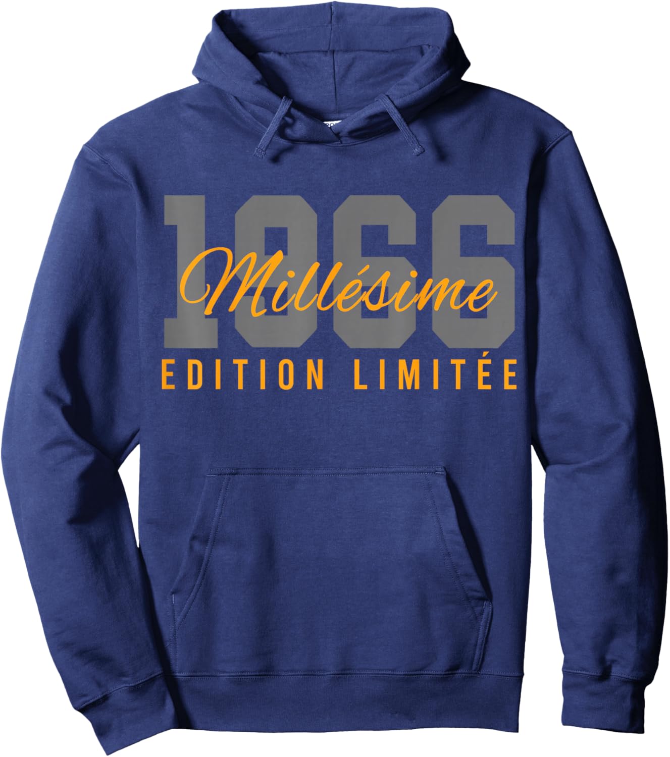 Birthday 60 Years Vintage 66 Gift Vintage 1966 Hoodie - Hoodie | Navy
