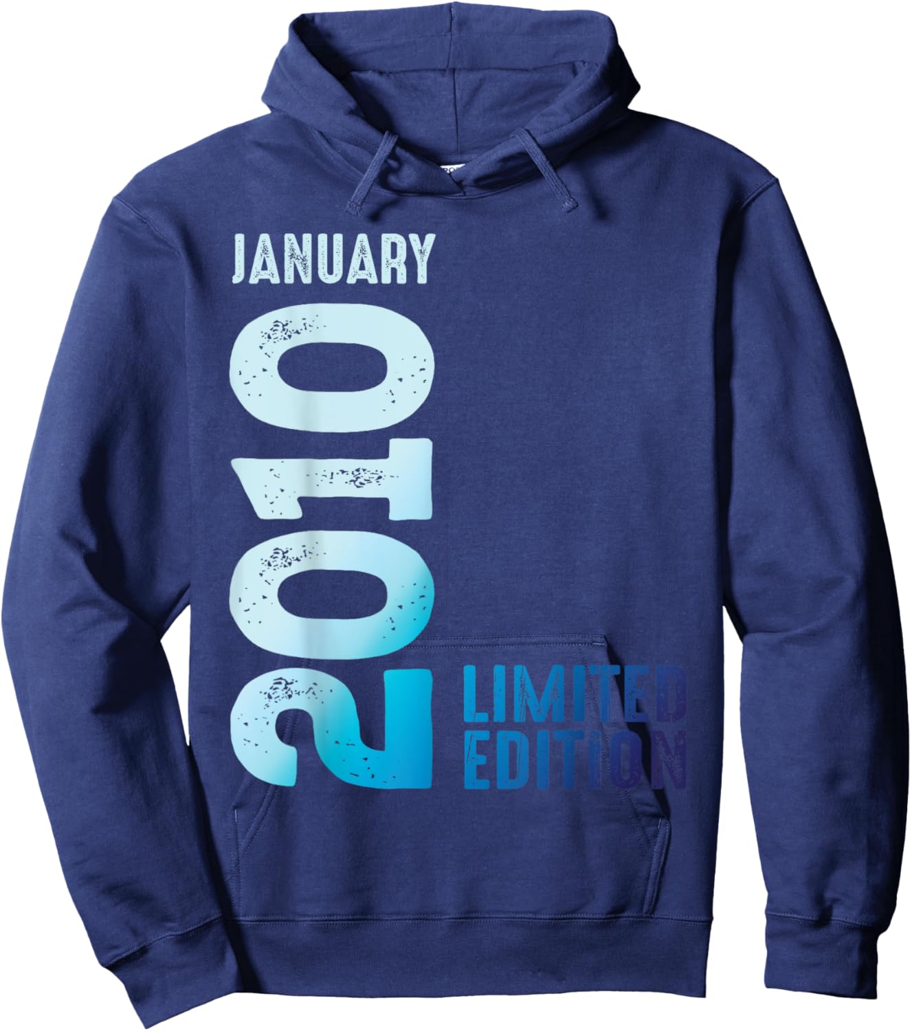 Limited Edition 2010 January 2010 Hoodie - Hoodie | Navy