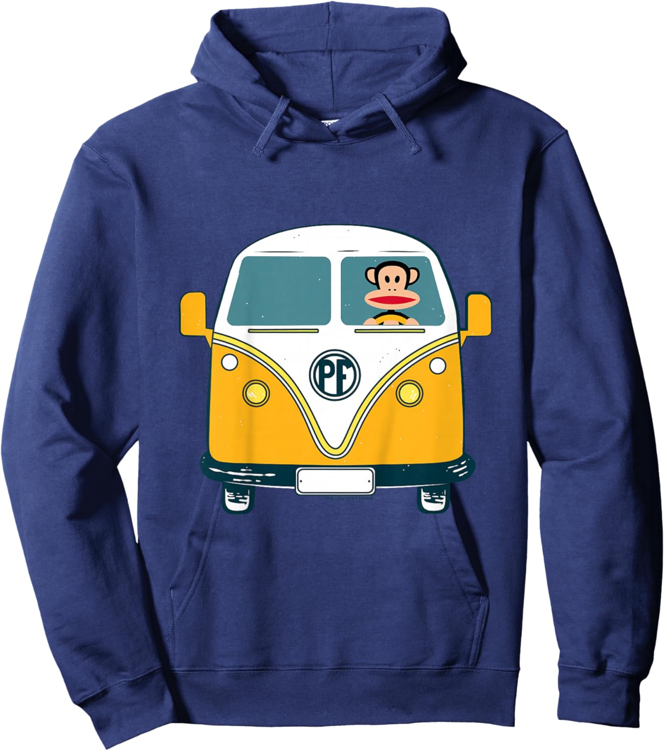 Paul Frank Julius Der AFFE im PF Camper Adventure Kids Hoodie - Hoodie | Navy