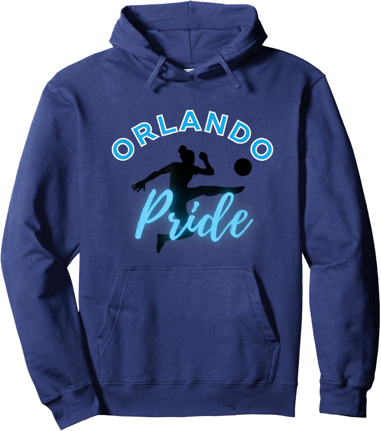 Orlando soccer fan support stadium Show your Pride Hoodie - Hoodie | Navy