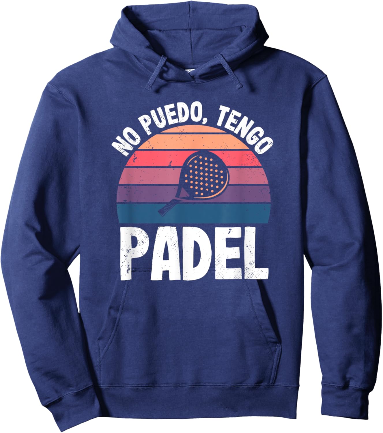 Padel Tennis Gift Padel Player I Can't I Have Padel Hoodie - Hoodie | Navy