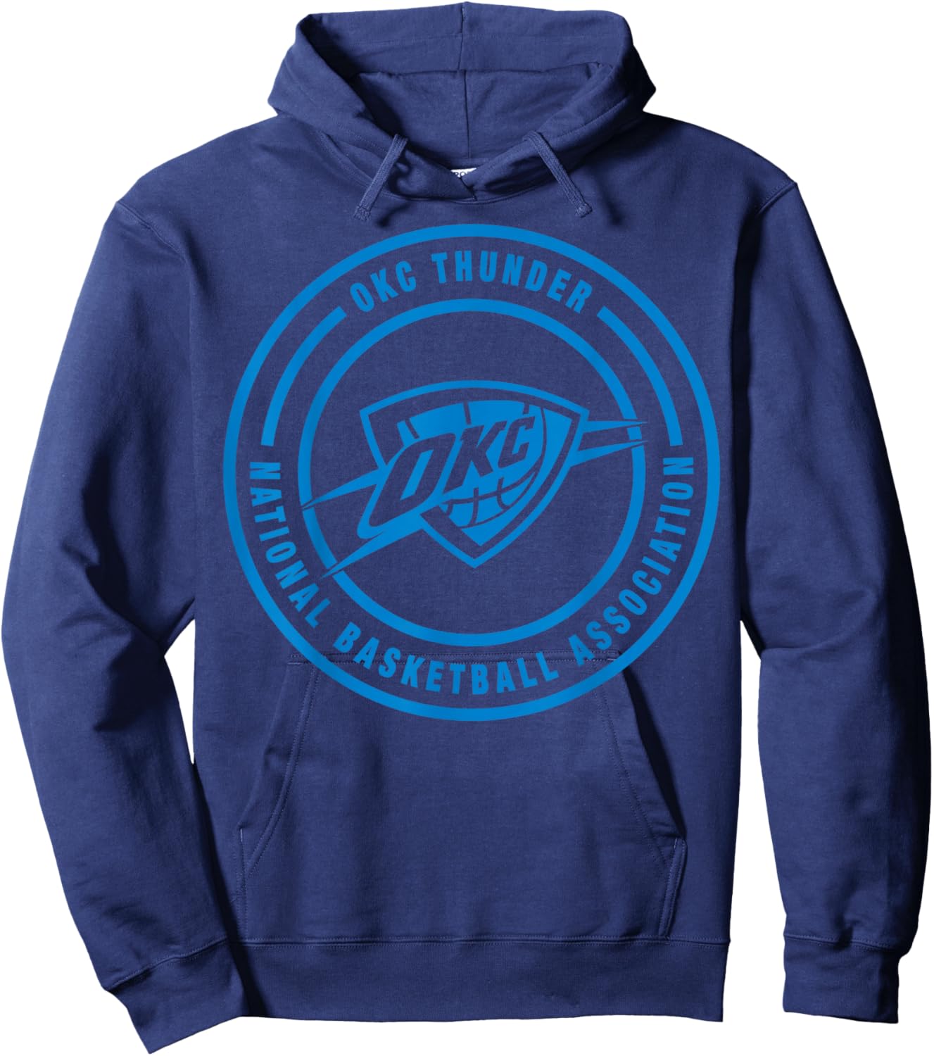 NBA - Oklahoma City Thunder Circle-Logo Hoodie - Hoodie | Navy