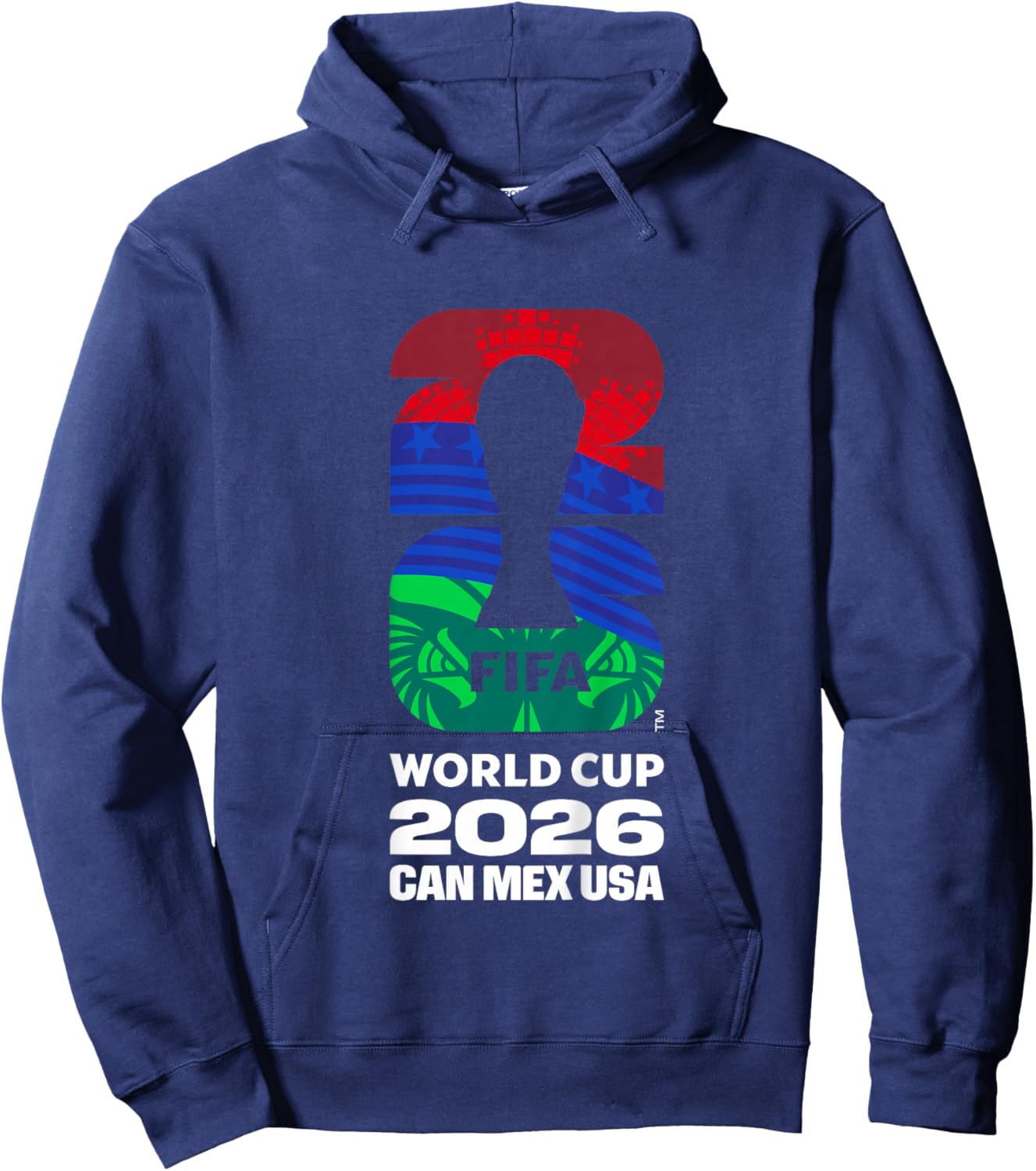 Kids FIFA World CUP26 FIFA Host Country Logo Flags Hoodie - Hoodie | Navy