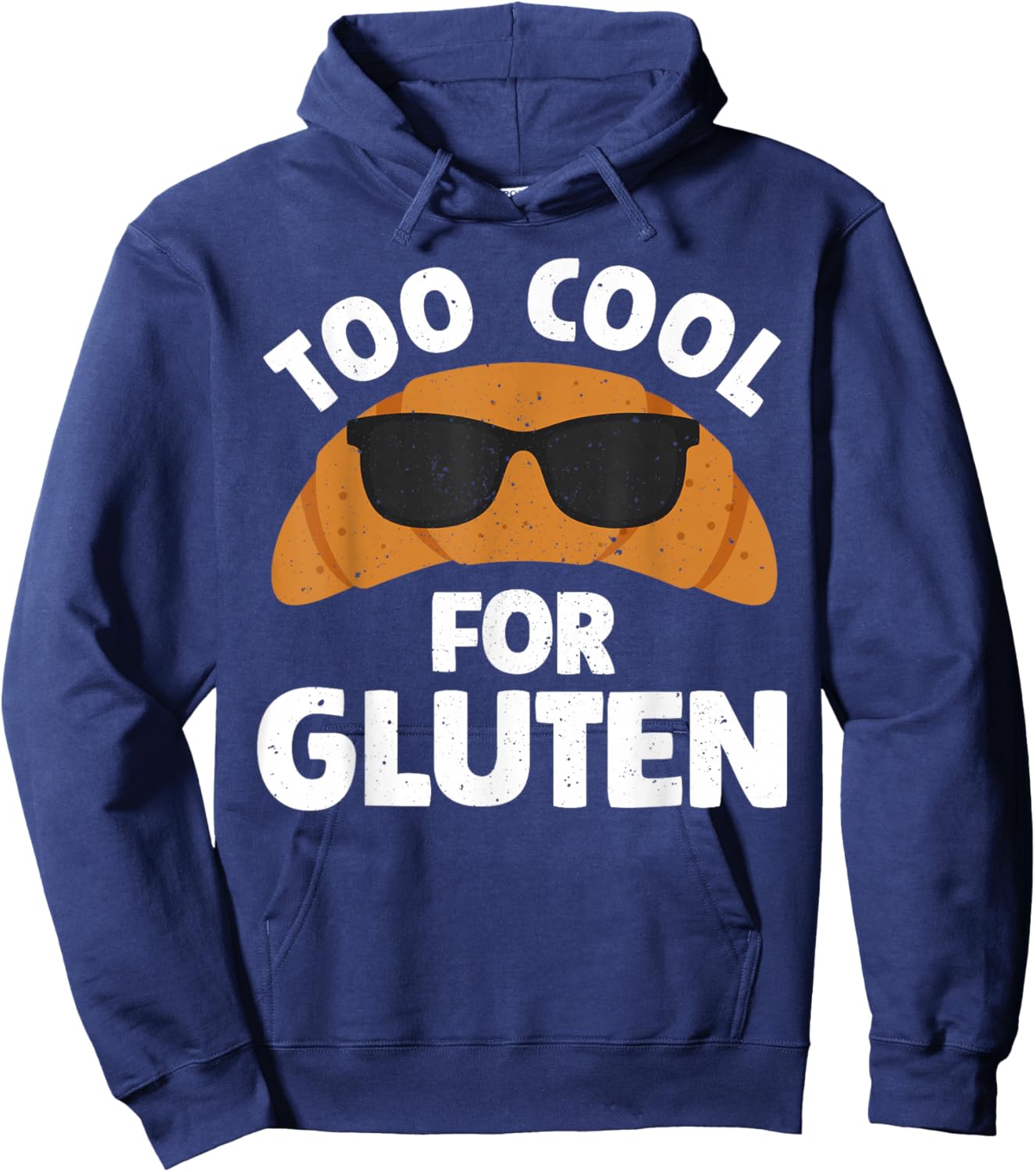 Funny Gluten Free Art For Boys Girls Men Celiac Awareness Hoodie - Hoodie | Navy