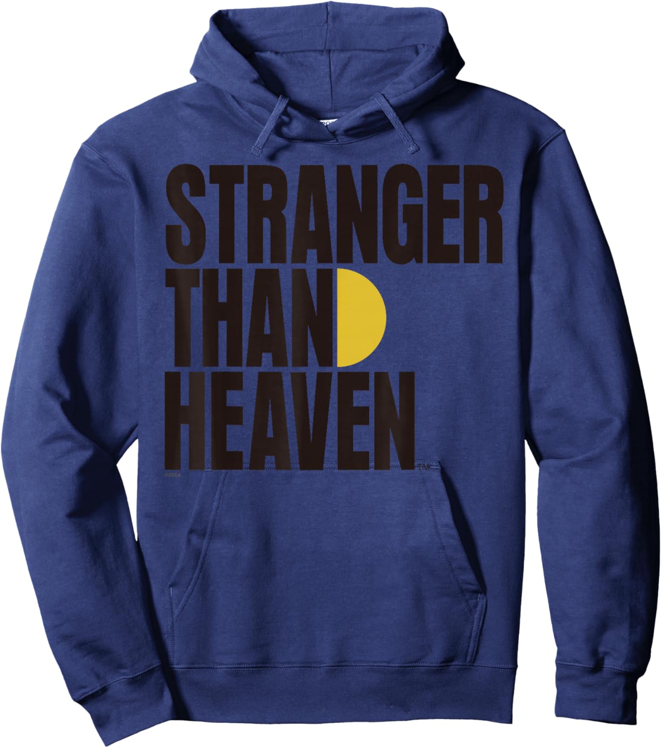Stranger Than Heaven Logo (Black) Hoodie - Hoodie | Navy