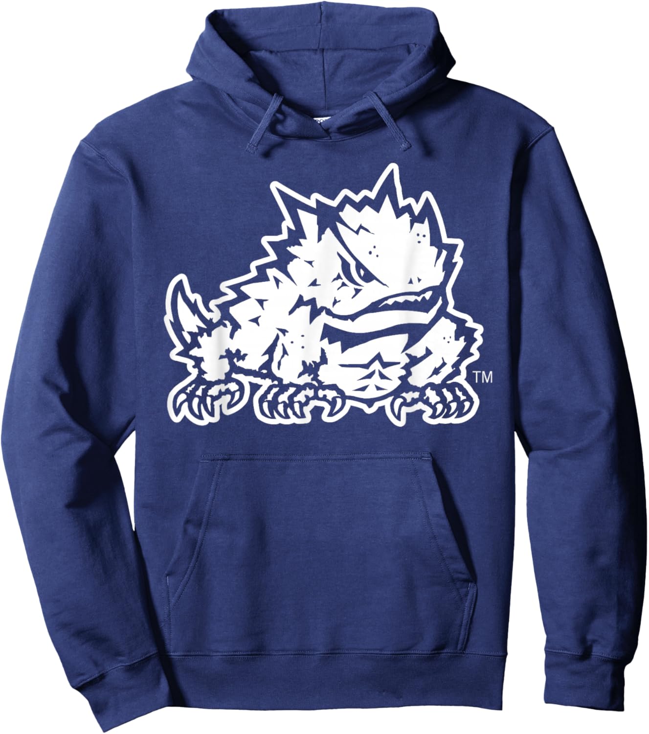 TCU Horned Frogs Two Tone Black Officially Licensed Hoodie - Hoodie | Navy