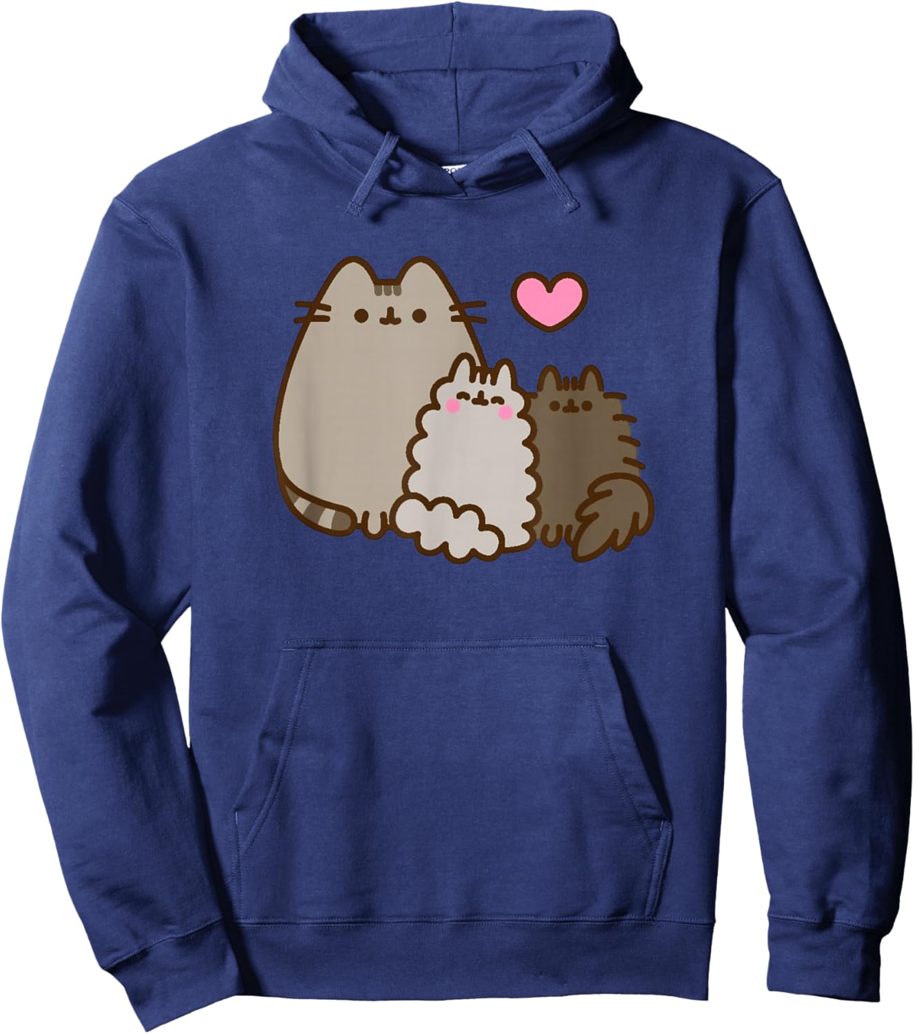 Pusheen Stormy & Pip Hoodie - Hoodie | Navy