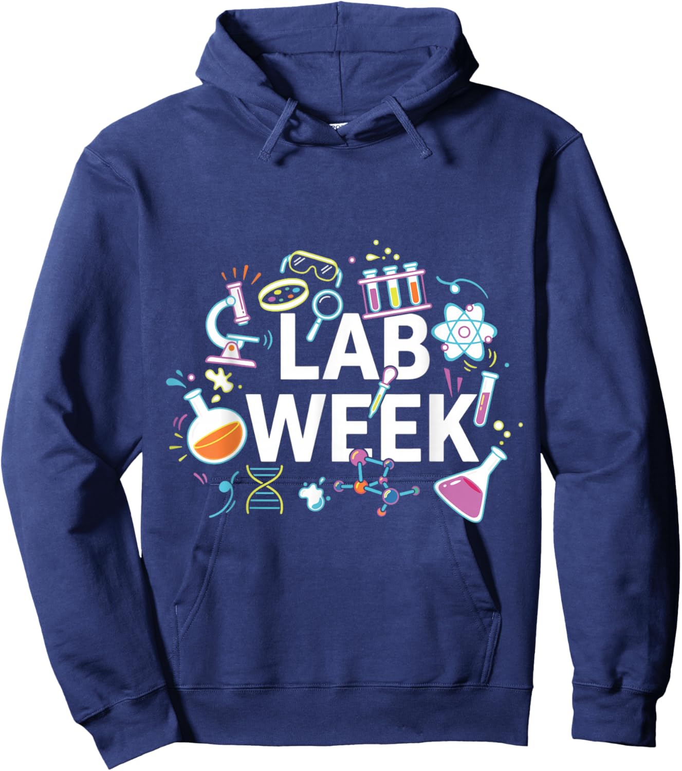 Lab Week 2026 Medical Laboratory Scientist Men Women Hoodie - Hoodie | Navy