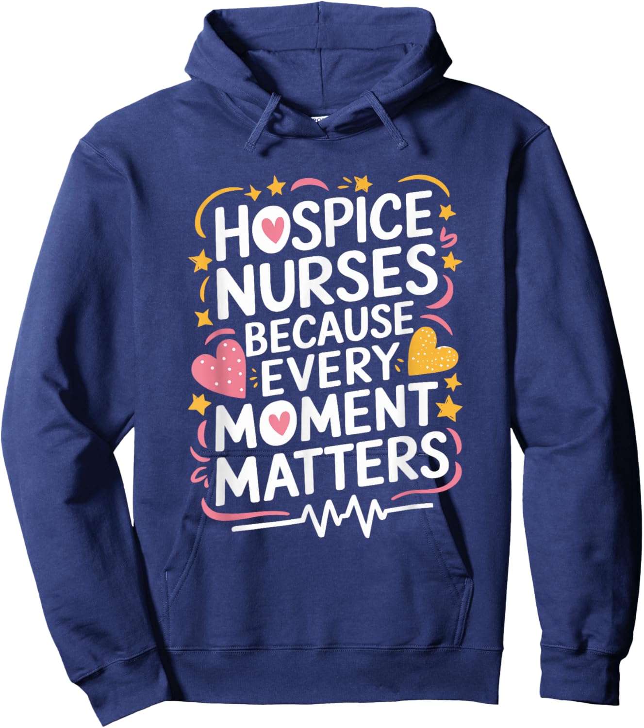 Hospice Nursing Design Hospice Nurse Palliative Nurse Hoodie - Hoodie | Navy