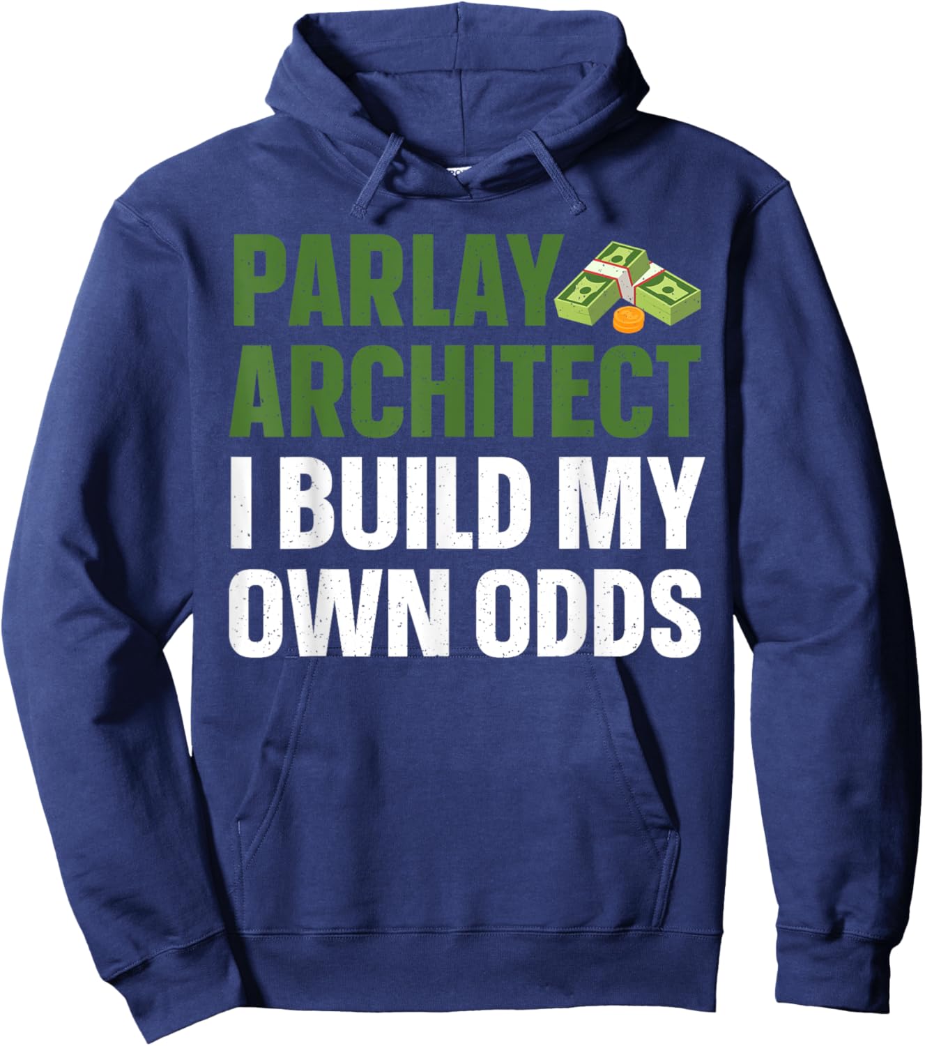 Best Sports Betting Art Women Parlay Sports Gambler Hoodie - Hoodie | Navy