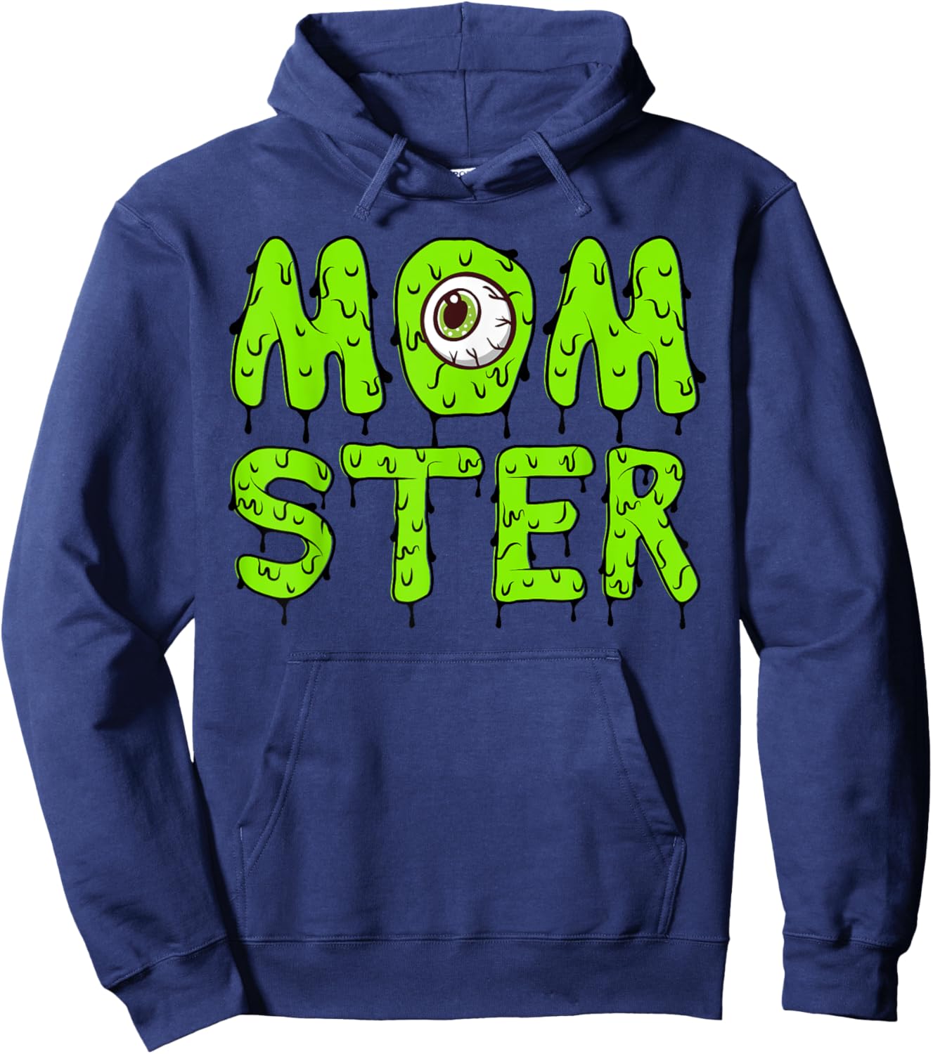Momster Cute Halloween for Moms and Women Hoodie - Hoodie | Navy